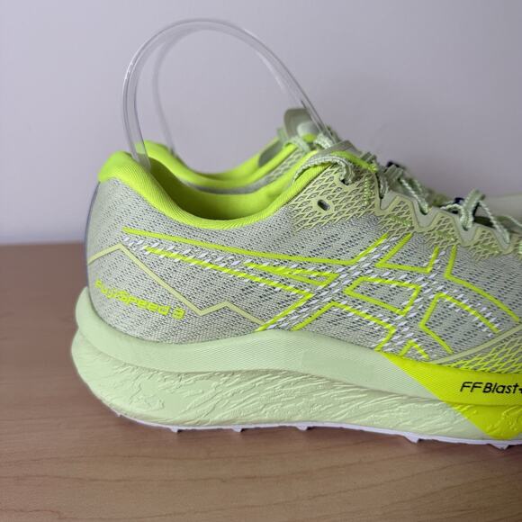 ASICS Fujispeed 3 Sneakers Neon Yellow Women's 10 Running Athletic FF Blast - Picture 5 of 13